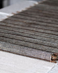 Dusk Chabu Table Runner. Hand loomed natural fibres.