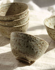 Tea Bowls, handmade stoneware, for Zen Tea Ceremony (white jade)